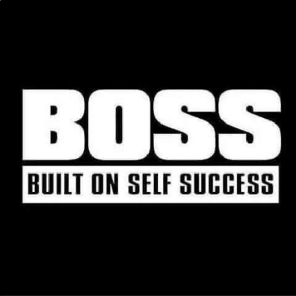 BIG BOSS TEE “Built on self success “ - Picture 3 of 3